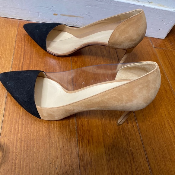 FRANCESCO RUSSO Contrast Panel Pumps - Picture 7 of 12